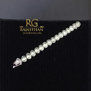 Rajasthan Gems Bracelet Silver Sterling 925 Jewelry Natural Green Amethyst Gem Stone Women Handmade Gift F766
