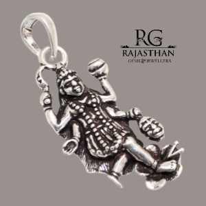 Rajasthan Gems Charm Pendant Goddess Maa Kaali 925 Sterling Silver Men Women Unisex Handmade Gift G121