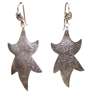 Rajasthan Gems Boho Earrings 925 Sterling Silver Dangle Women Hand Engraved Ethnic Tribal Traditional Handmade Gift G796