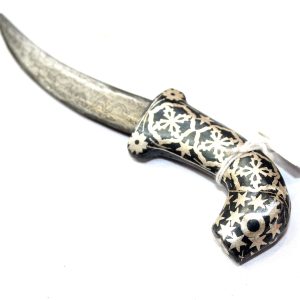 Rajasthan Gems Groom Wedding Accessory Pure Silver Wire Koftgari Work Home Decor Traditional Handmade Gift Portable H557