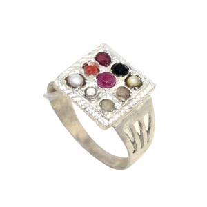 Rajasthan Gems Mens Ring Solid 925 Sterling Silver Men Natural Gem Stone Gemstone Stones Cubic Zirconia Handmade Gift i151